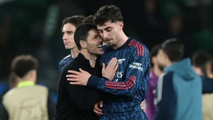 Arteta explotó el banco: Havertz y Martinelli dieron el triunfo agónico al Arsenal